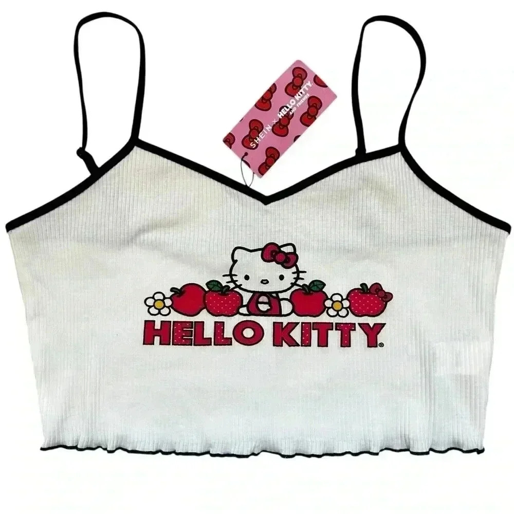 NWT - Hello Kitty Crop Top - Size 3XL